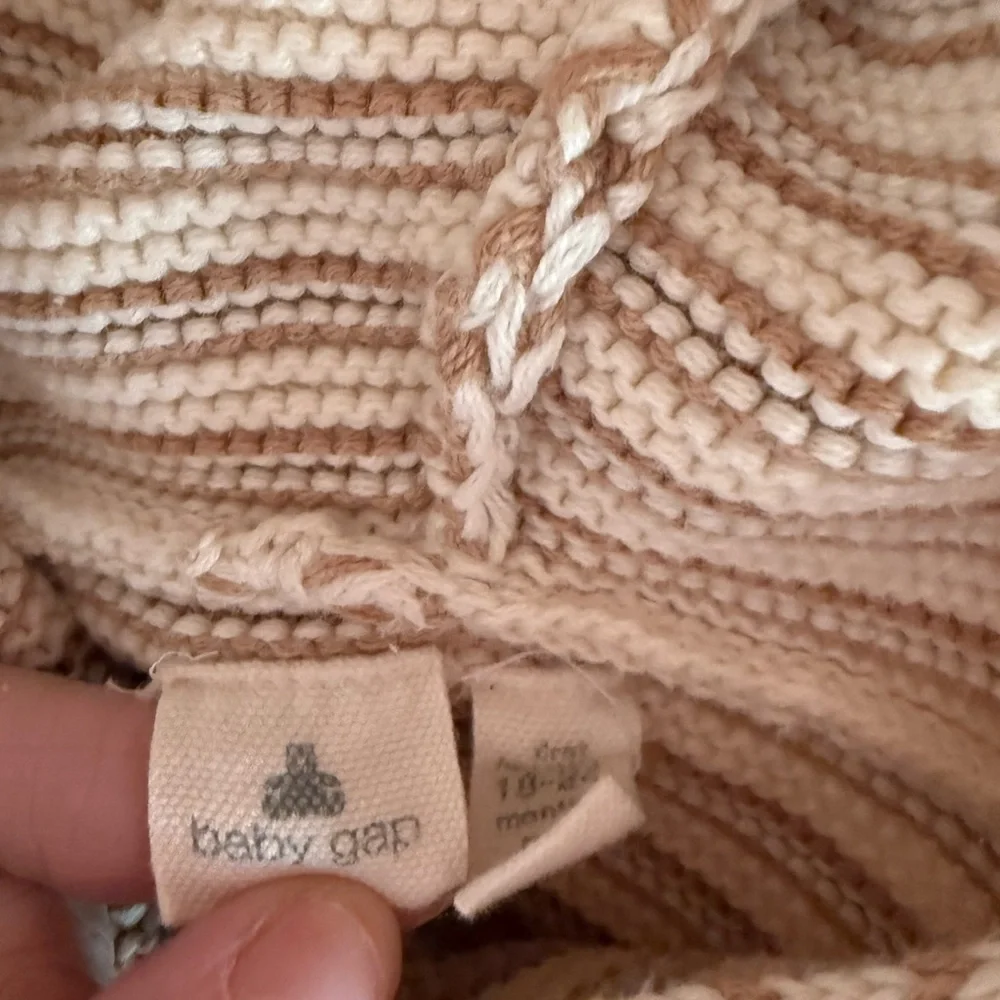 Baby Gap Striped Hooded Cardigan
